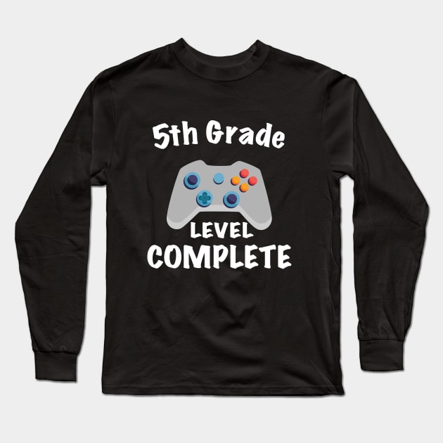 5th Grade Level Complete Graduation 2020 Long Sleeve T-Shirt by designs4up